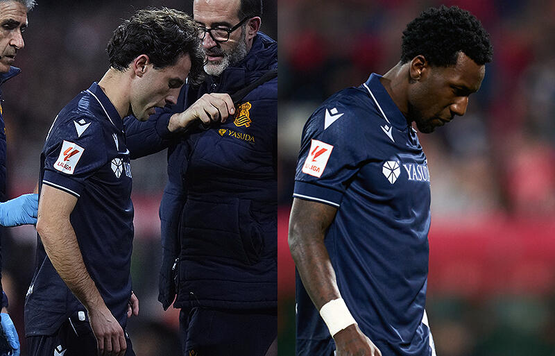 離脱決定のオドリオソラ(左)とベッカー(右)