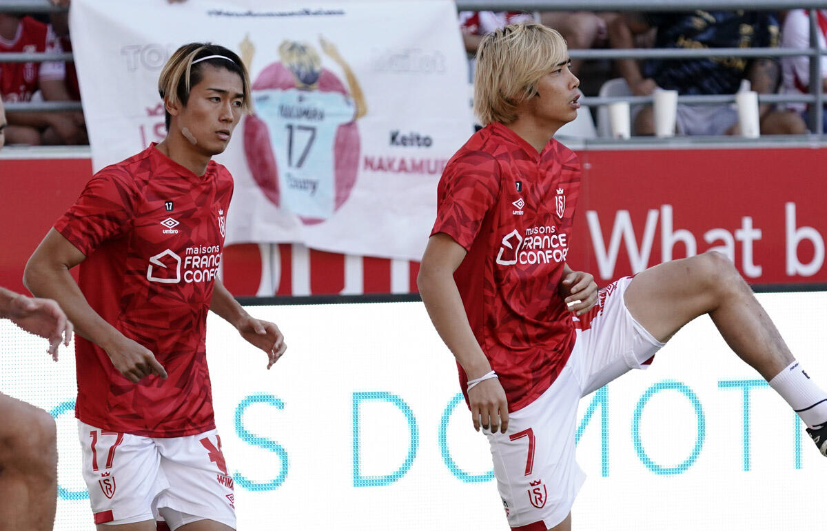 伊東純也と中村敬斗がスタッド・ランスに合流