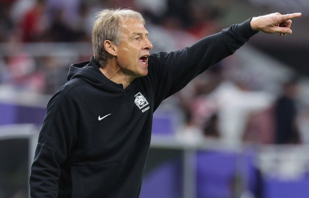 ベスト4で敗退となった韓国のクリンスマン監督