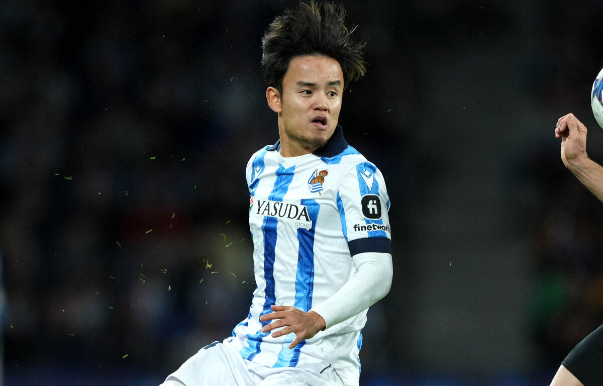 中2日で先発フル出場を果たした久保建英