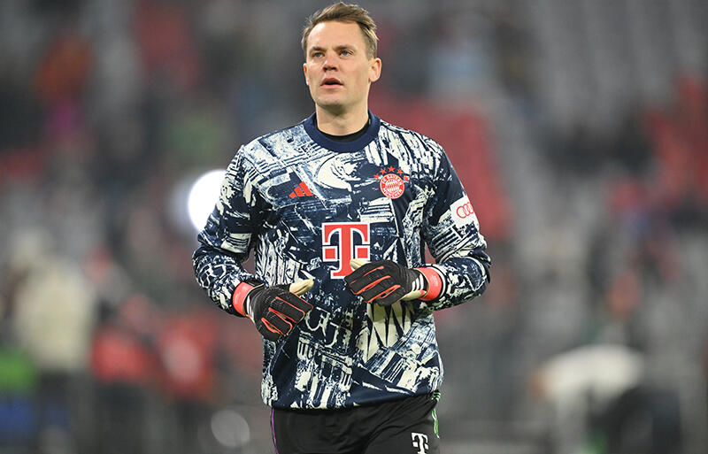 状態が懸念されるGKマヌエル・ノイアー