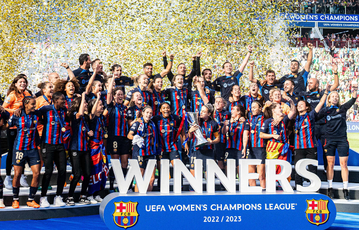 昨季の優勝チーム、バルセロナ