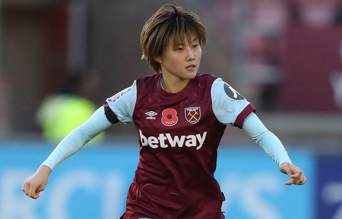 ウェストハムのなでしこジャパンMF林穂之香