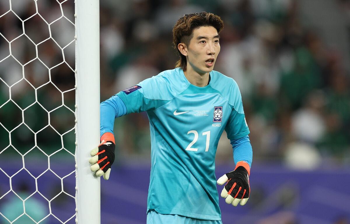 何度も好守を見せた韓国代表の守護神チョ・ヒョヌ