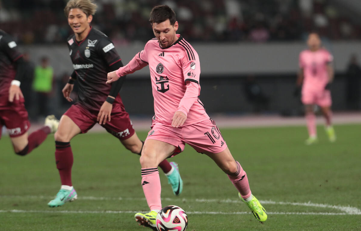 大歓声を受けたリオネル・メッシ