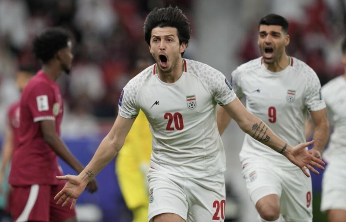 日本戦でも活躍したイラン代表FWサルダール・アズムン