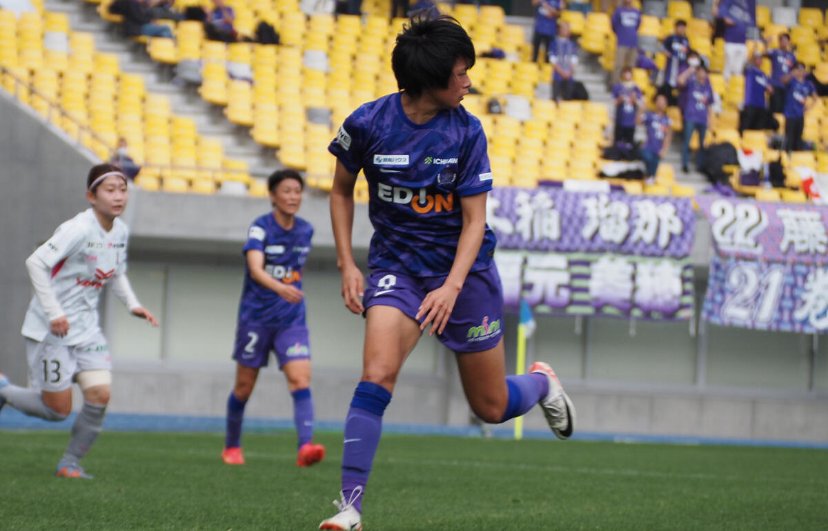 なでしこジャパンに選出されたS広島RのFW上野真実