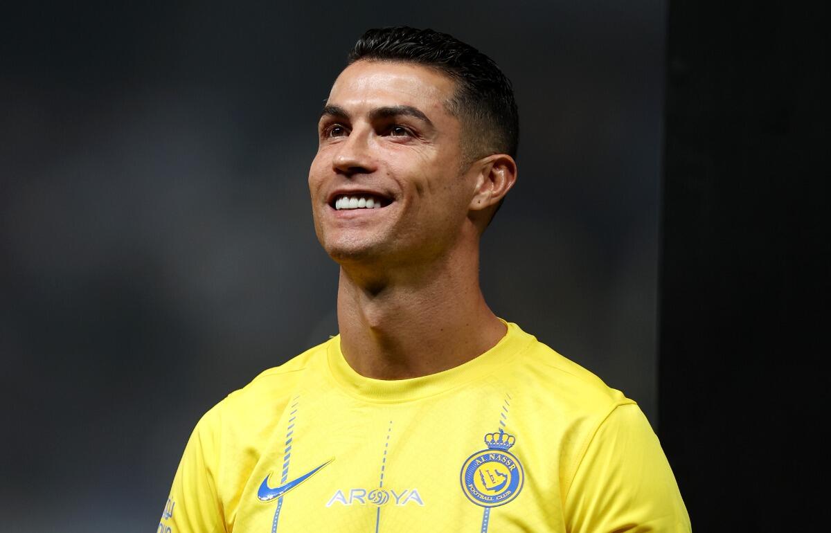 優しい一面も見せたアル・ナスルのクリスティアーノ・ロナウド