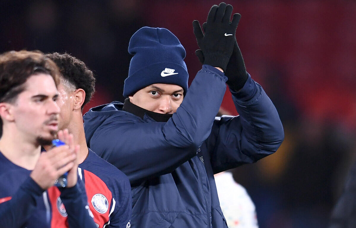 リール戦を欠場したムバッペ