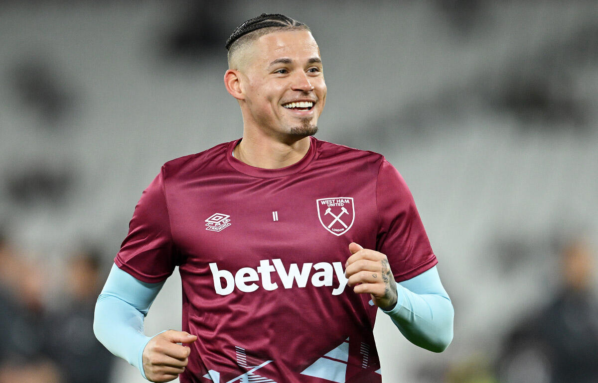 シティからウェストハムへレンタル中のフィリップス