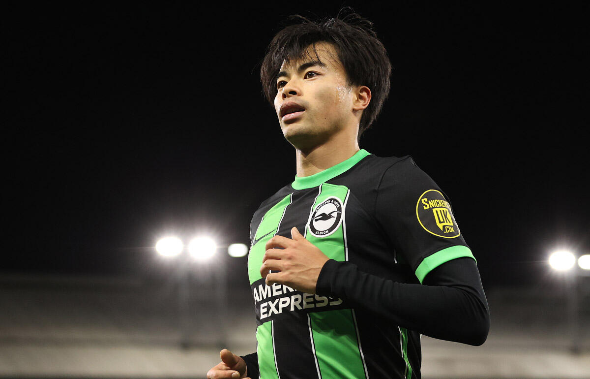 衝撃のプレーを見せた三笘薫