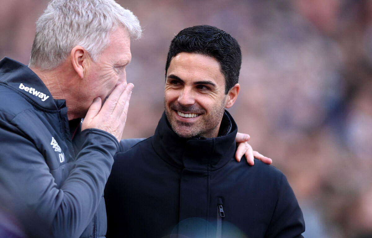 ウェストハム戦で完勝を収めたアルテタ監督