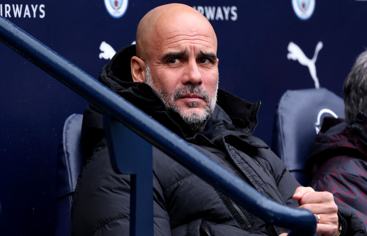 コペンハーゲン戦へと向かうグアルディオラ監督