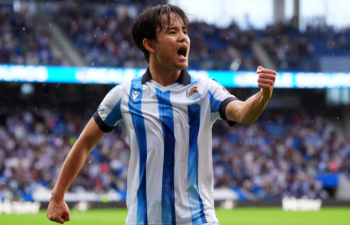 ソシエダとの契約延長を果たした久保建英