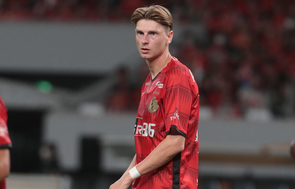 名古屋グランパスのFWキャスパー・ユンカー