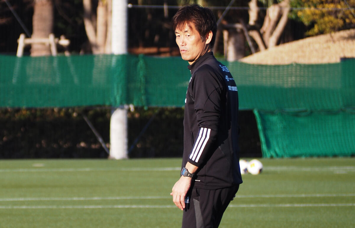 なでしこジャパンを指揮する池田太監督
