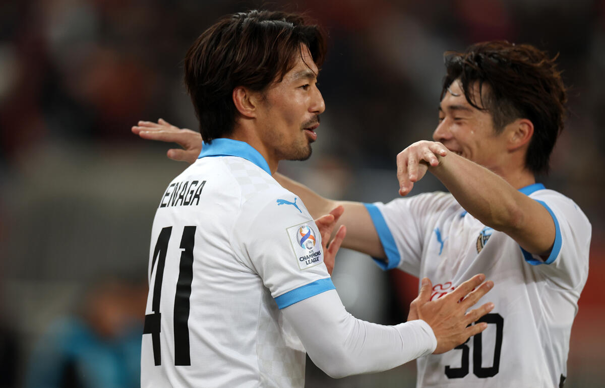 決勝ゴールを決めた家長昭博