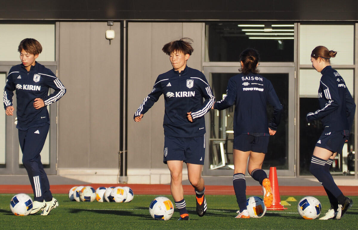 パリ五輪アジア最終予選へ向けて始動したなでしこジャパン
