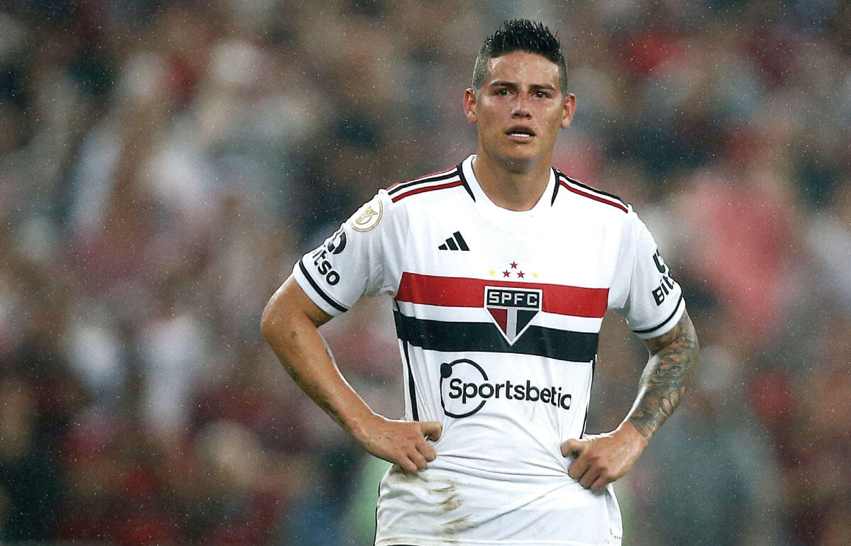 サンパウロ退団を希望しているハメス・ロドリゲス