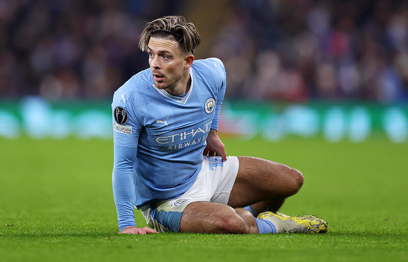 状態が懸念されるMFジャック・グリーリッシュ