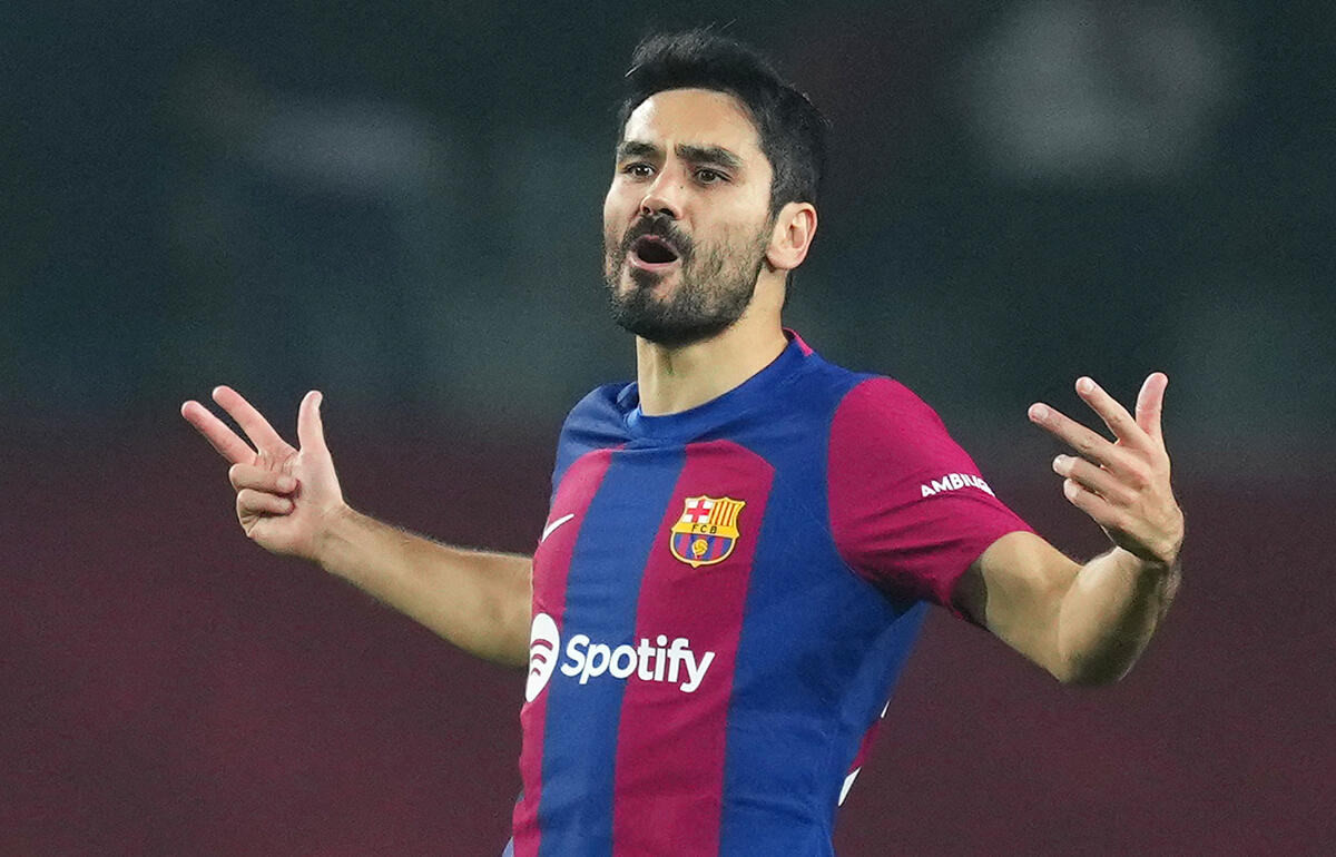 バルセロナでも中心選手として活躍するギュンドアン