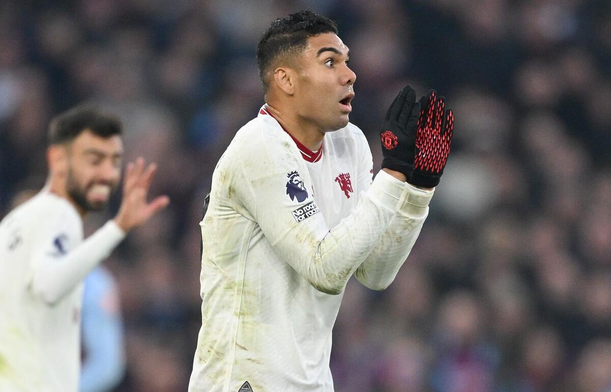 マンチェスター・ユナイテッドのブラジル代表MFカゼミロ