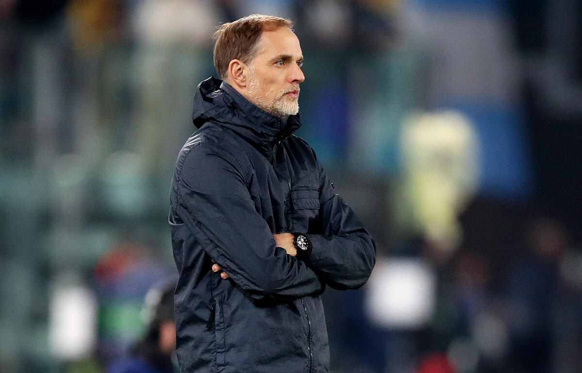 敗れたバイエルンのトゥヘル監督