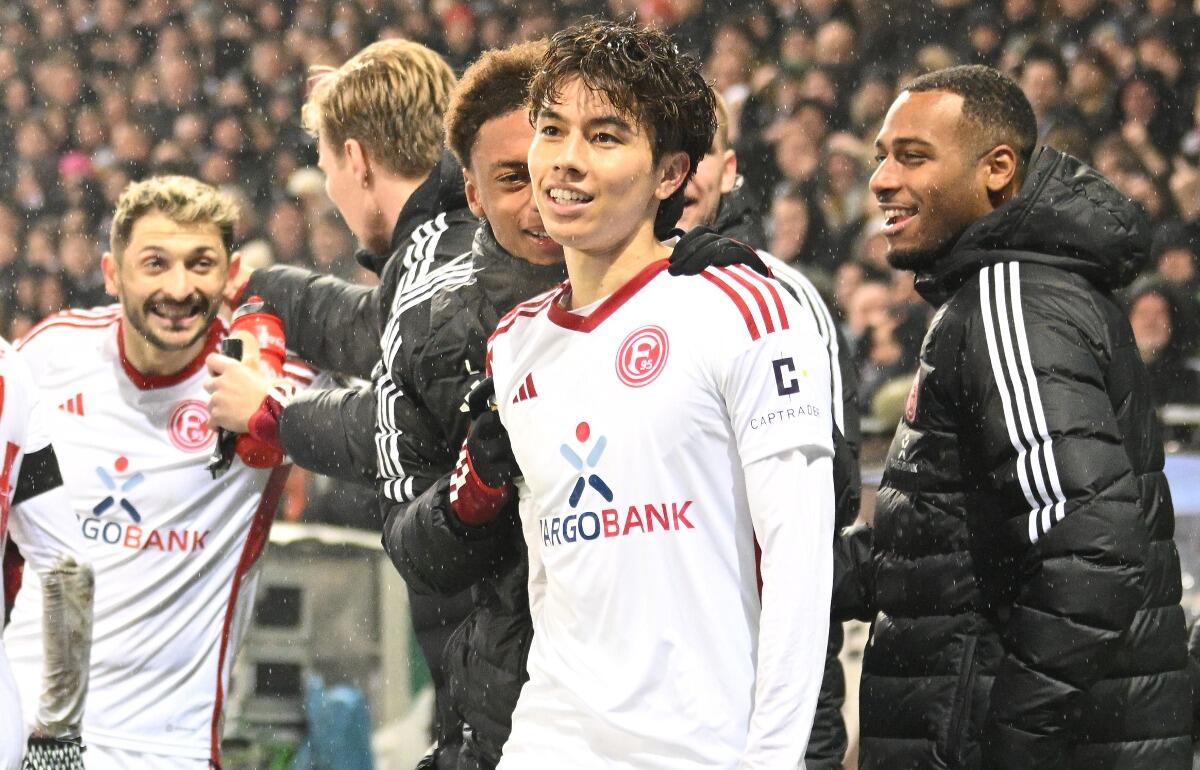 田中碧ら3人の日本人選手が所属するデュッセルドルフ