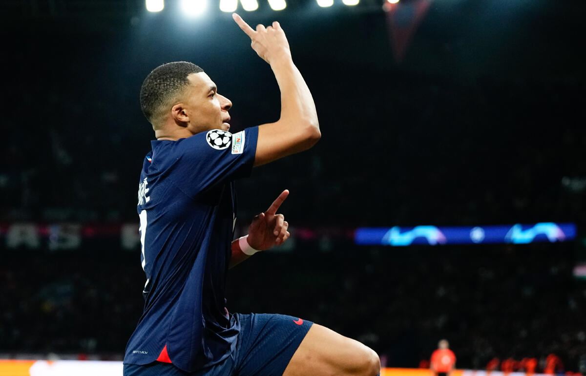 先制ゴールを奪いPOTMに選ばれたムバッペ