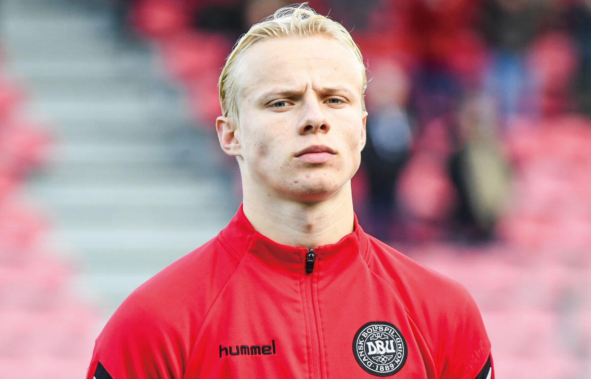 U-19デンマーク代表MFオスカー・ホイルンド(19)