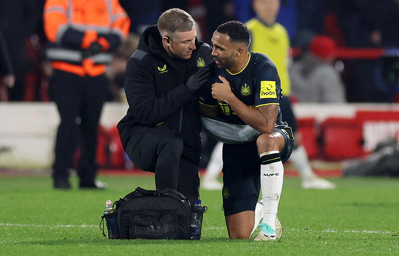 手術の可能性報じられるカラム・ウィルソン