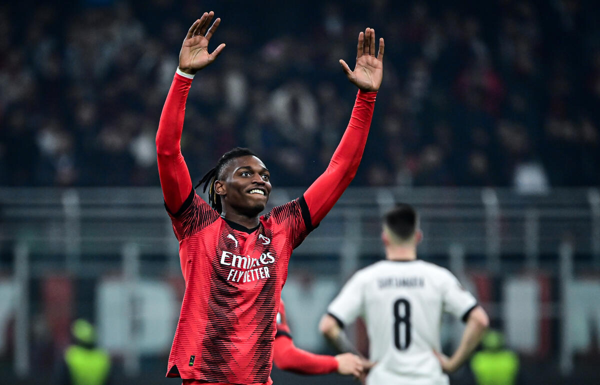 レンヌ戦でダメ押しゴールを決めたレオン