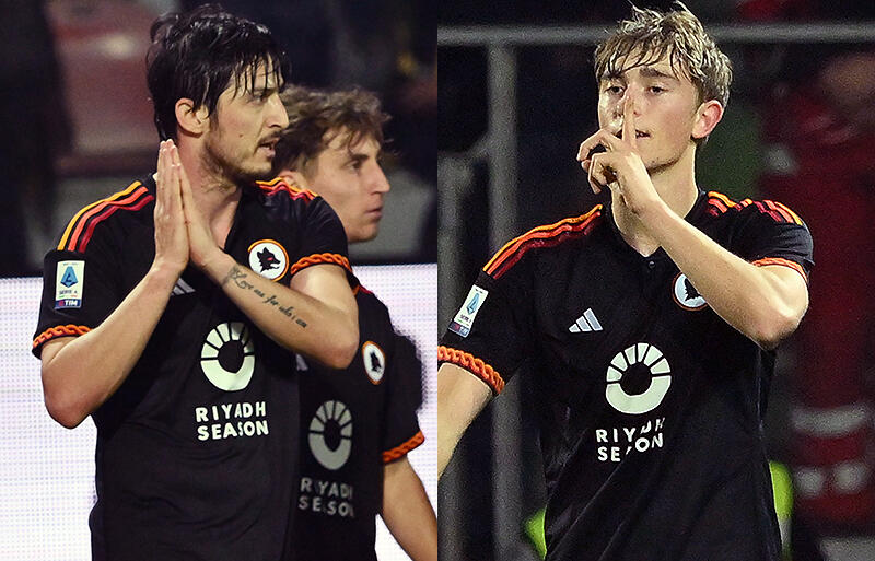 アズムン(左)がハイセン(右)の非礼詫びる