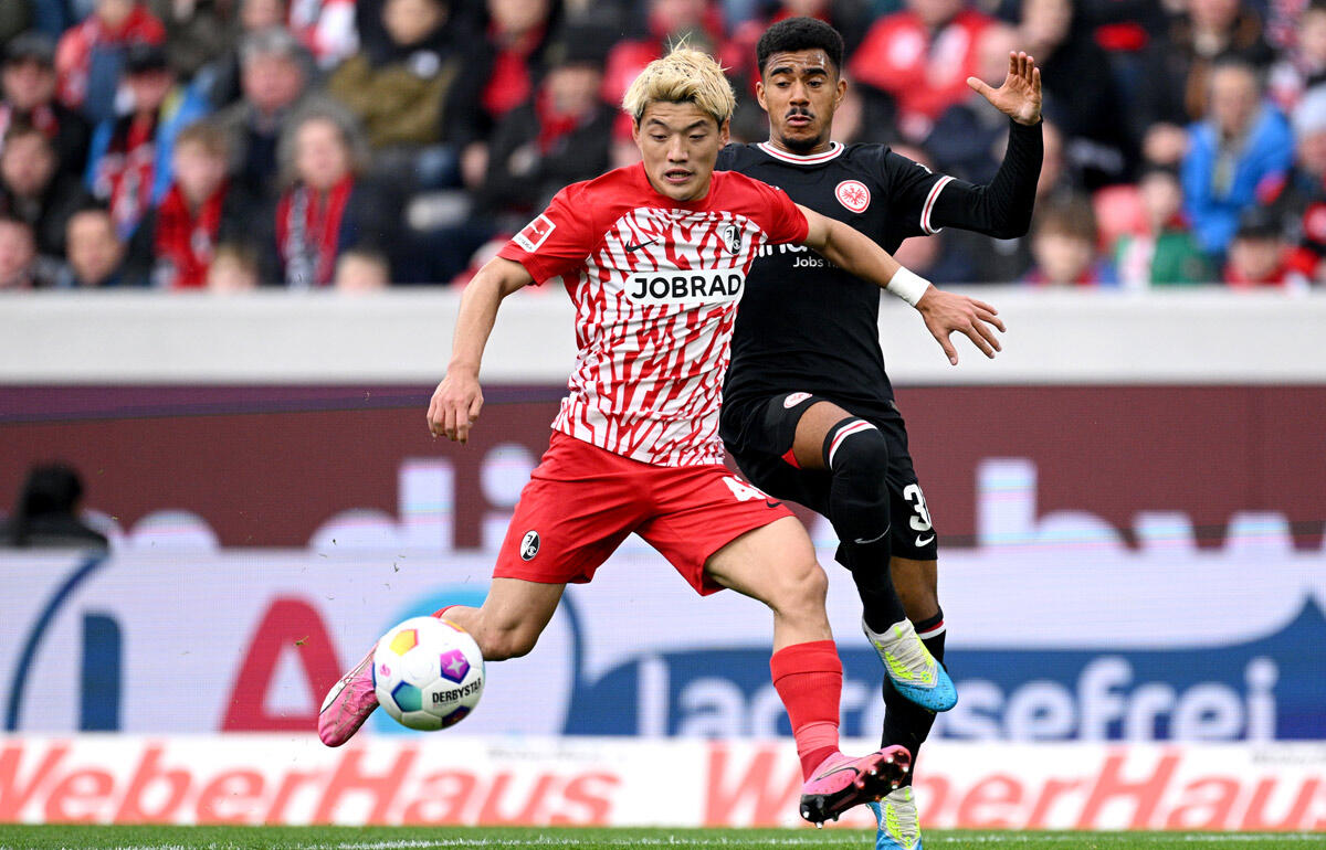 今季のブンデスリーガ2点目の堂安律