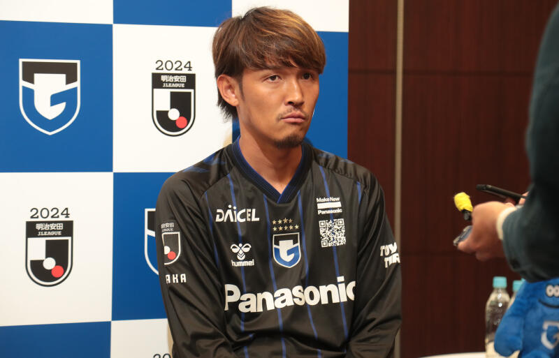 ガンバ大阪FW宇佐美貴史が「2024Jリーグ開幕PRイベント」に出席。