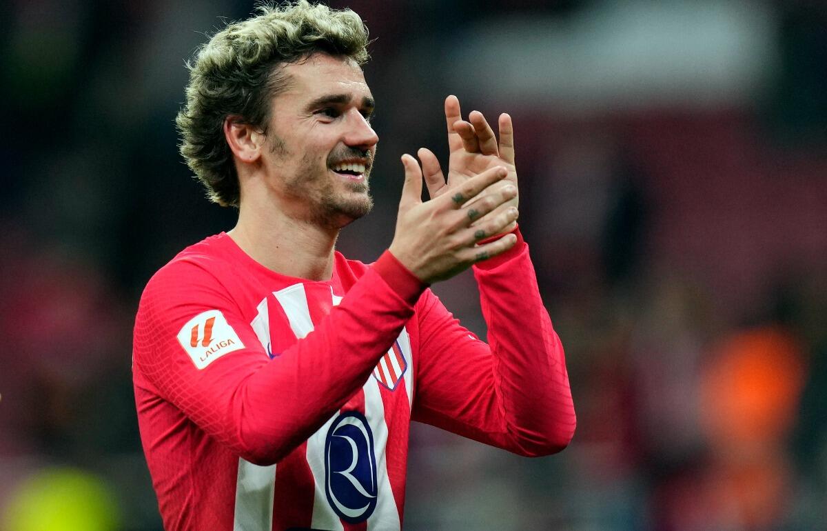 アトレティコ・マドリーのフランス代表FWアントワーヌ・グリーズマン