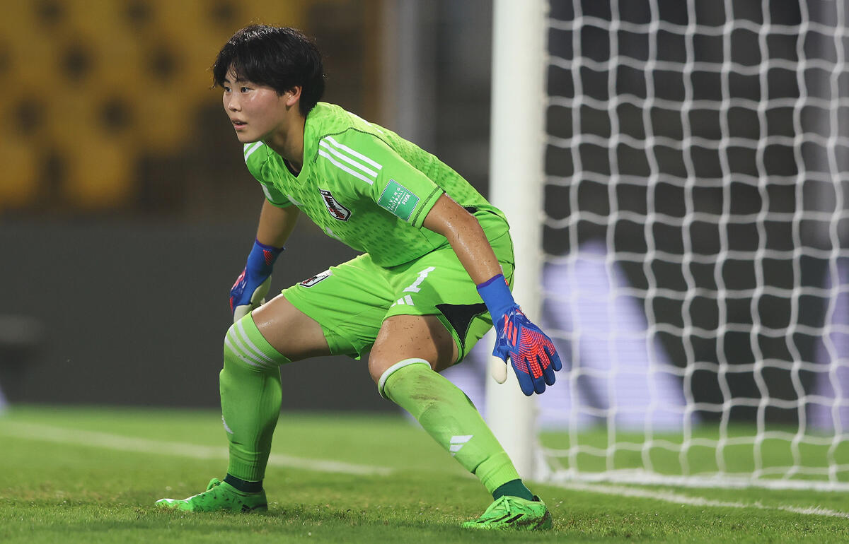 2022年のU-17女子W杯にも出場したGK岩崎有波