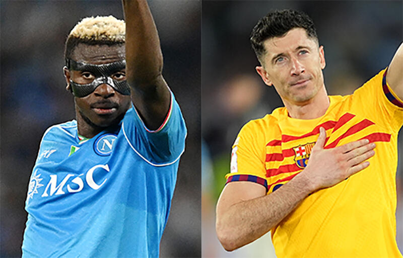 新生ナポリとバルサが激突