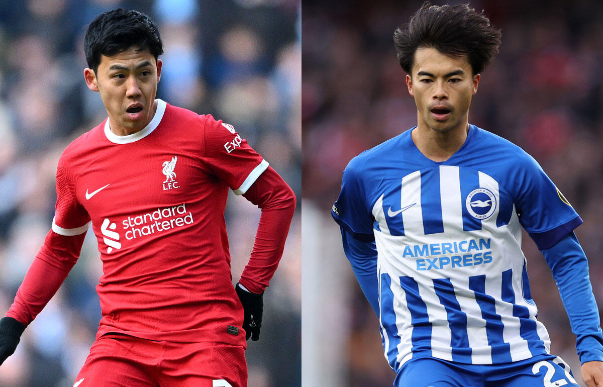 ELラウンド16に進んでいる遠藤航と三笘薫