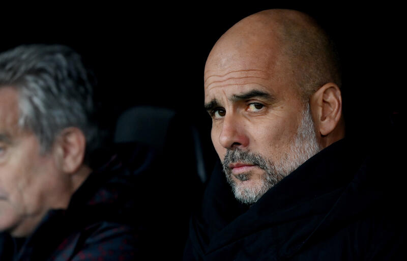 シティで成功を収めるグアルディオラ監督。