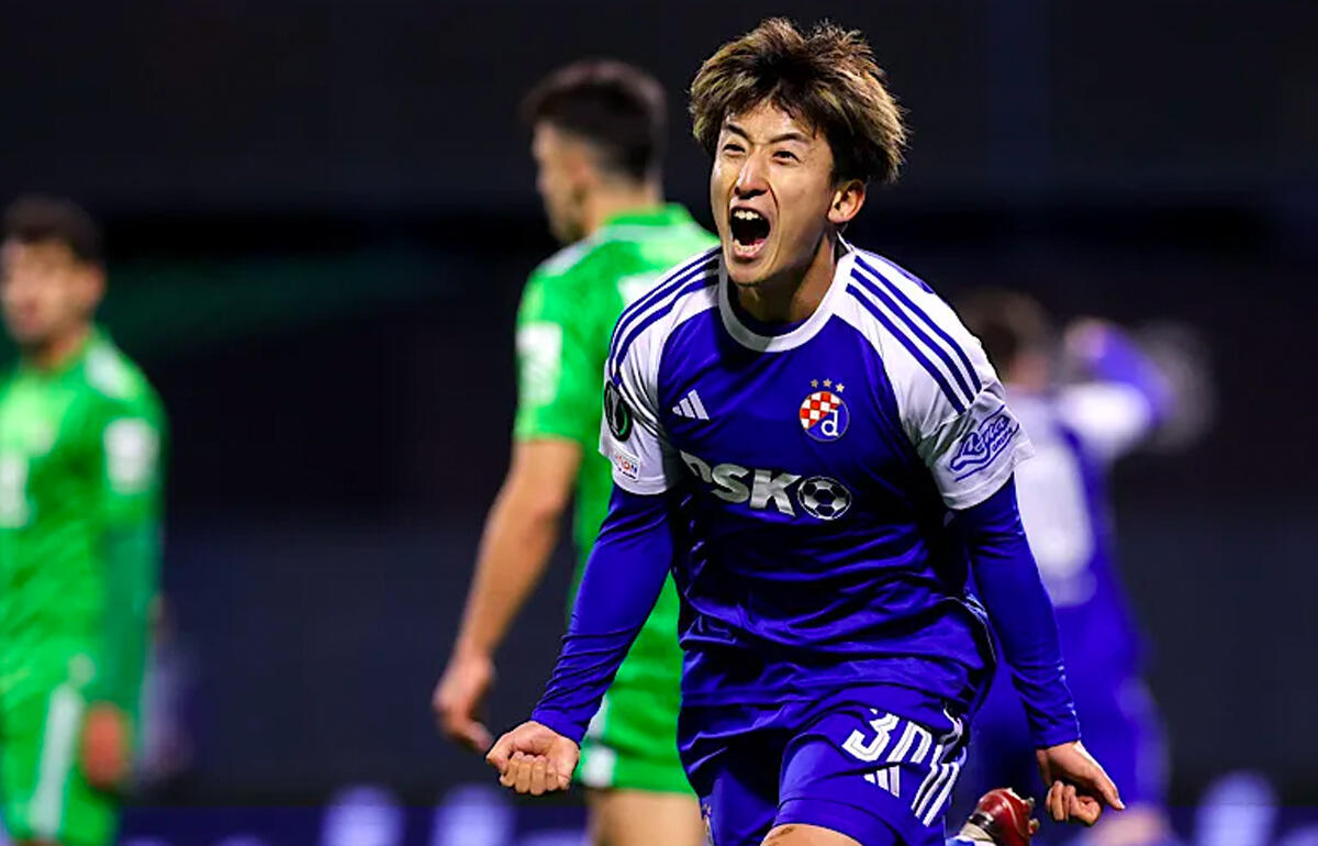 ベティス相手に貴重な同点ゴールを決めた金子拓郎