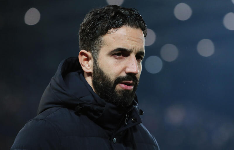 スポルティングCPを率いるアモリム監督。