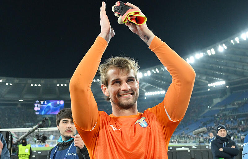 ラツィオとの契約更新が発表されたGKイバン・プロベデル