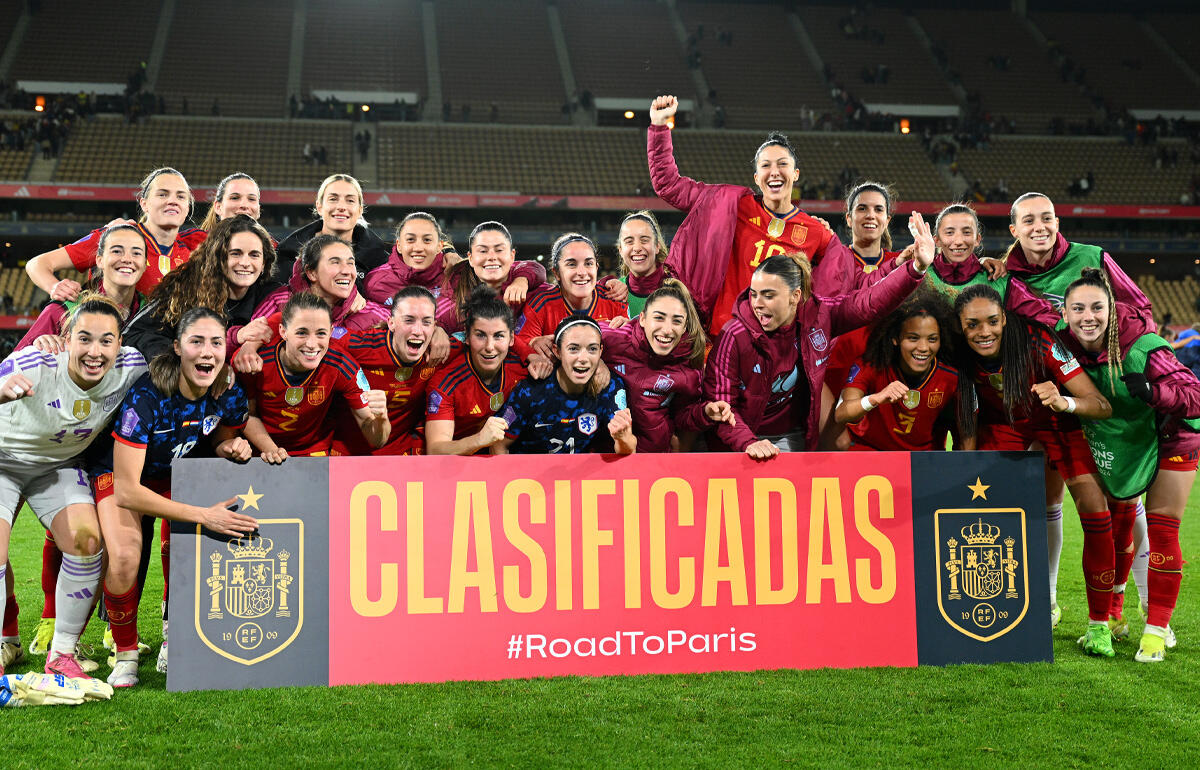 UWNL決勝行きとパリ五輪の切符を掴んだスペイン女子代表