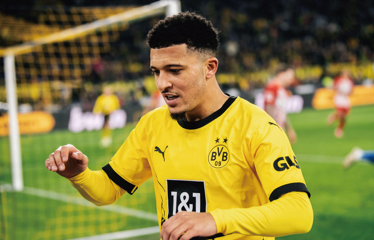 ドルトムントへレンタル移籍中のサンチョ