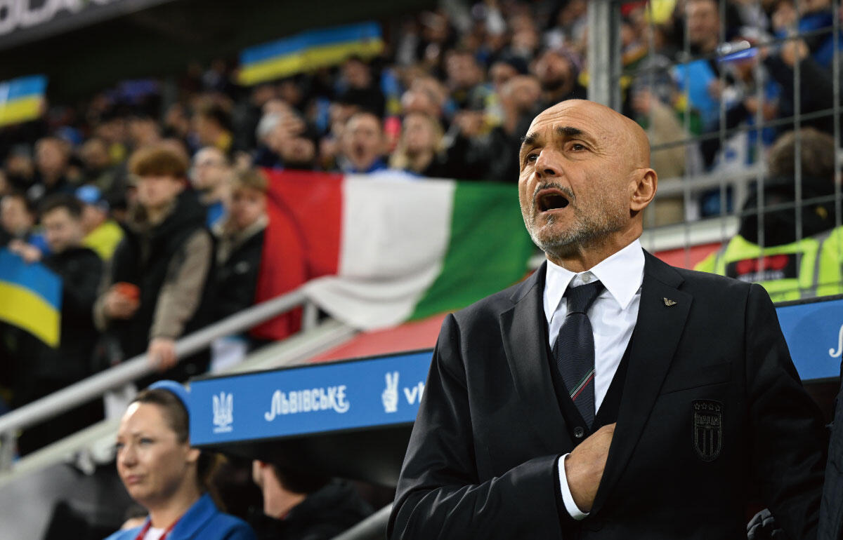 イタリア代表のルチアーノ・スパレッティ監督