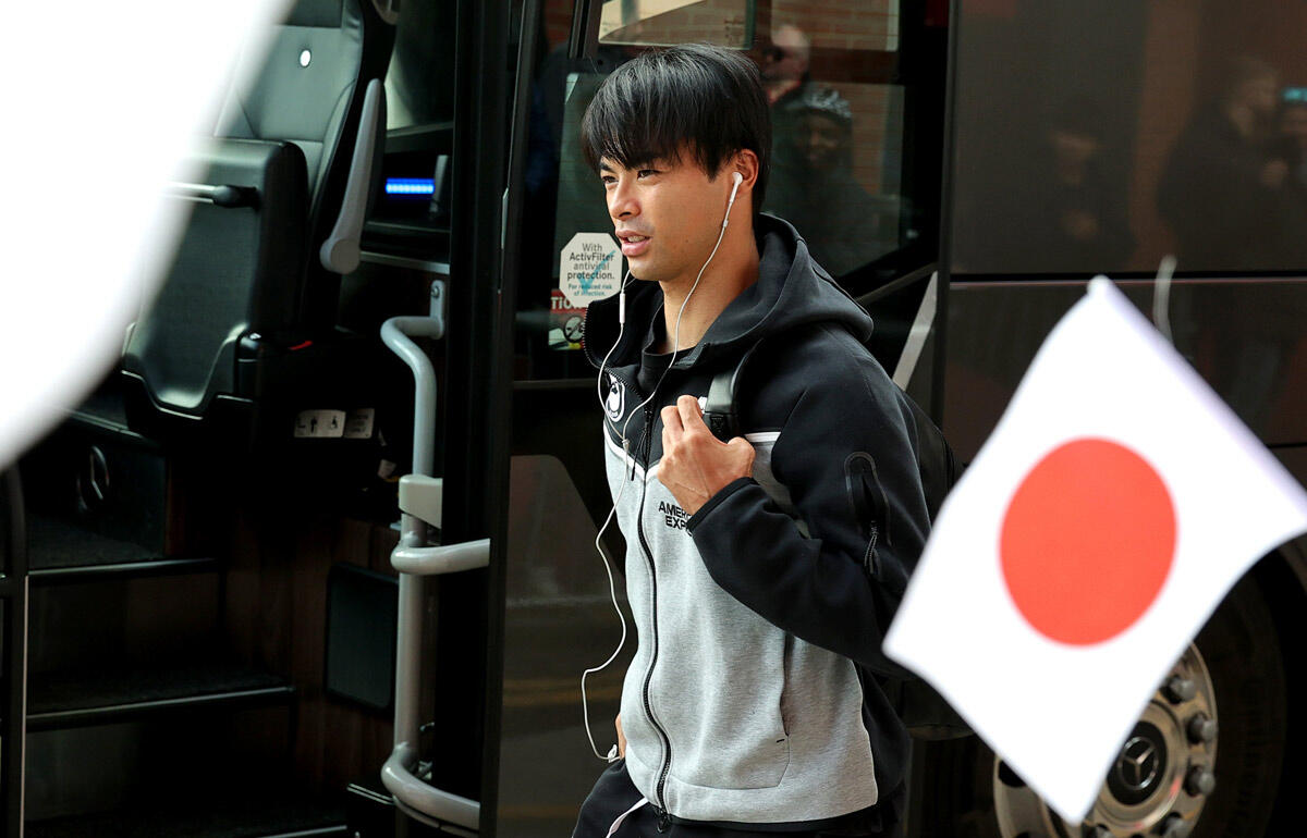 欠場した三笘薫に指揮官も嘆き