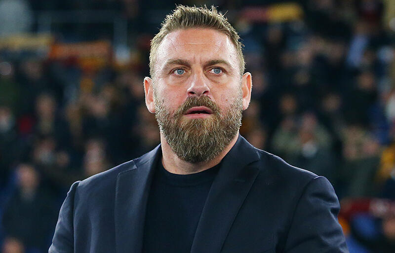 リーグ連勝となったダニエレ・デ・ロッシ監督