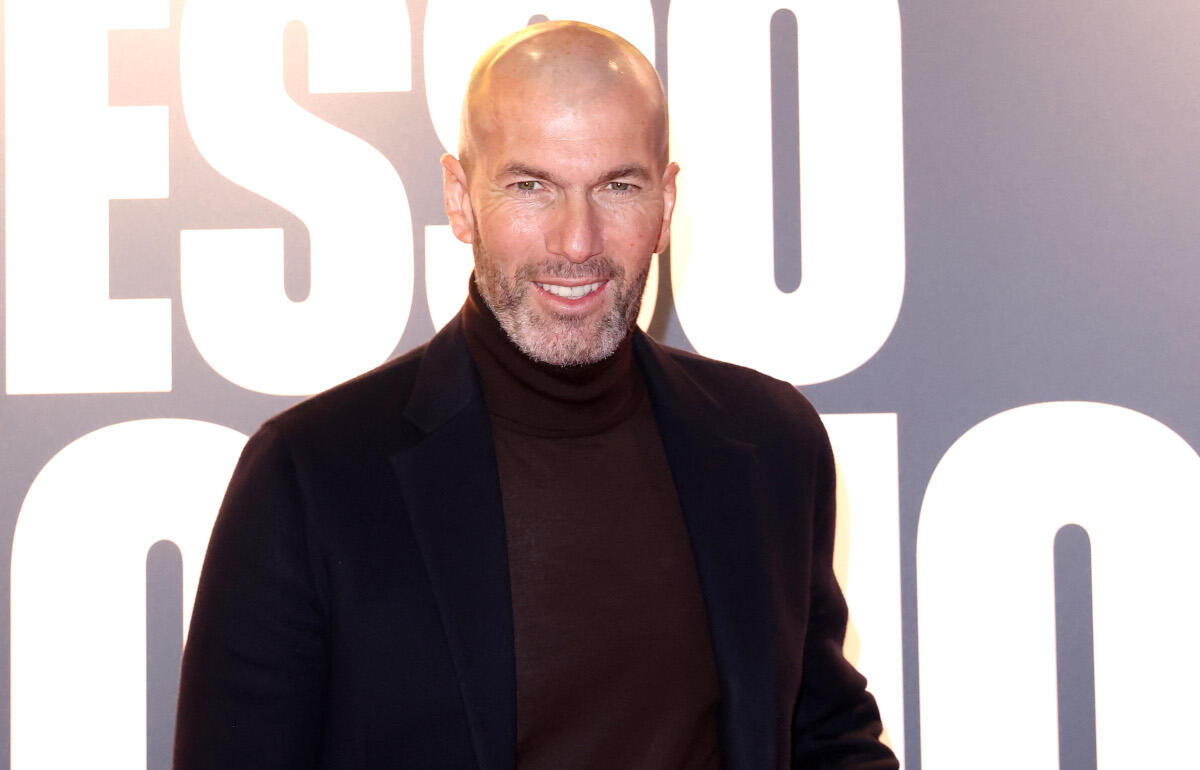 リッピ氏のドキュメンタリー上映イベントに出席したジダン氏