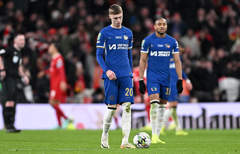 チェルシーはEFLカップ決勝で敗れトロフィーを逃す